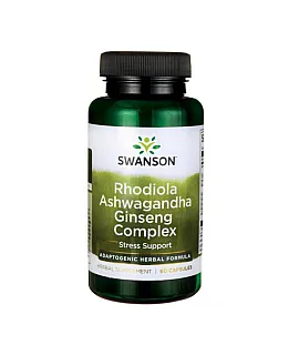 Adaptogenic Herbal Complex (Rhodiola Ashwagandha Ginseng Complex)