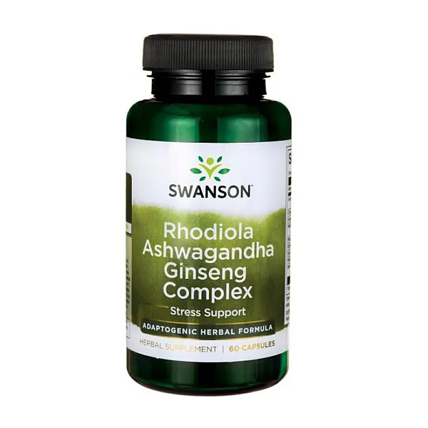 Adaptogenic Herbal Complex (Rhodiola Ashwagandha Ginseng Complex)
