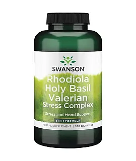 Stress Complex (Rhodiola, Holy Basil, Valerian)