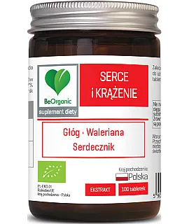 BeOrganic Serce i Krążenie BIO 500mg