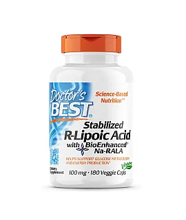 Stabilized R-Lipoic Acid with BioEnhanced Na-RALA