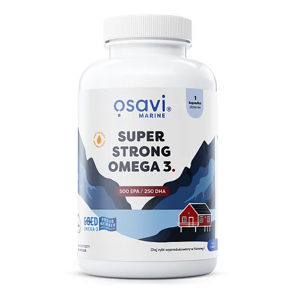 Super Strong Omega 3 Marine 500 EPA / 250 DHA caps