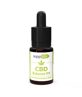 Olej CBD Balance 5% - 12ml (600mg)
