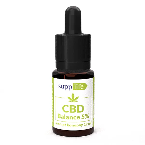 Olej CBD Balance 5% - 12ml (600mg)