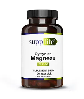 Supplife Cytrynian Magnezu + P-5-P
