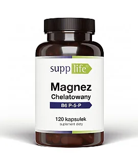 Supplife Magnez chelatowany + P-5-P
