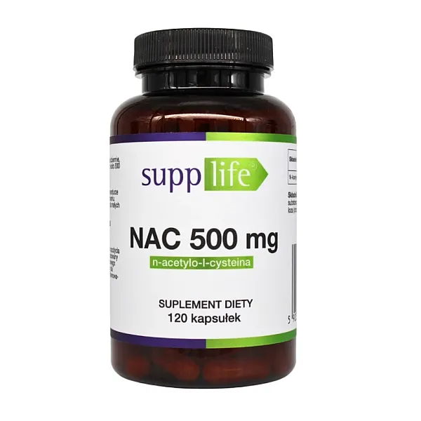 NAC 500mg N-Acetylo-L-Cysteina