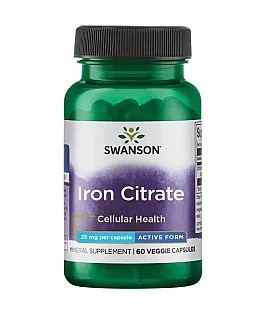Iron Citrate (Cytrynian żelaza 25mg)