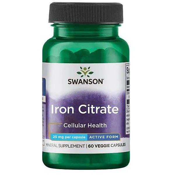 Iron Citrate (Cytrynian żelaza 25mg)