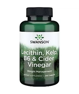 Lecithin, Kelp, B-6, Cider Vinegar