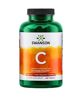 Witamina C z dziką różą 1000mg Time Release