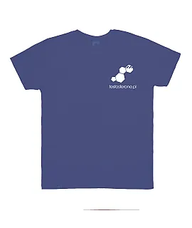 T-shirt Logo Testo WU&S Blue