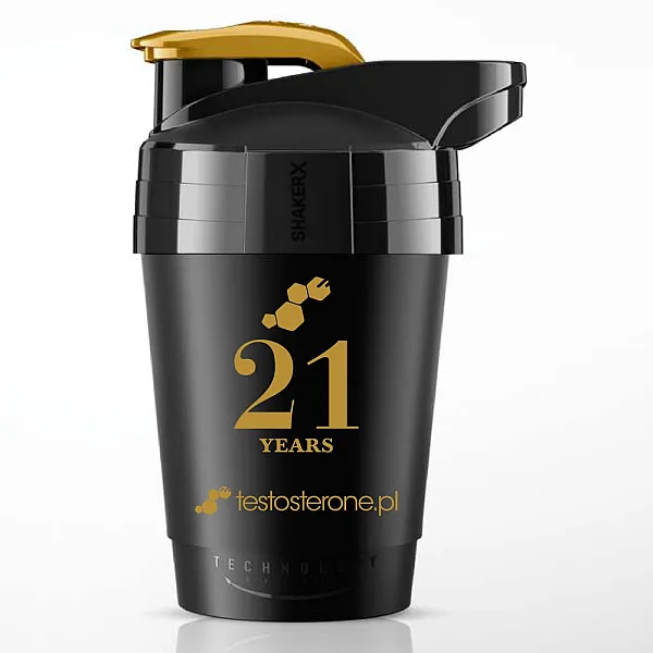 ShakerX Premium Mini Testosterone.pl BLACK GOLD (szejker BPA Free) 400ml