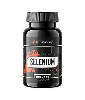 Selenium (L-selenometionina) 100 kaps x 200mcg