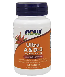 Ultra Vitamin A 25 000 IU & D3 1000 IU