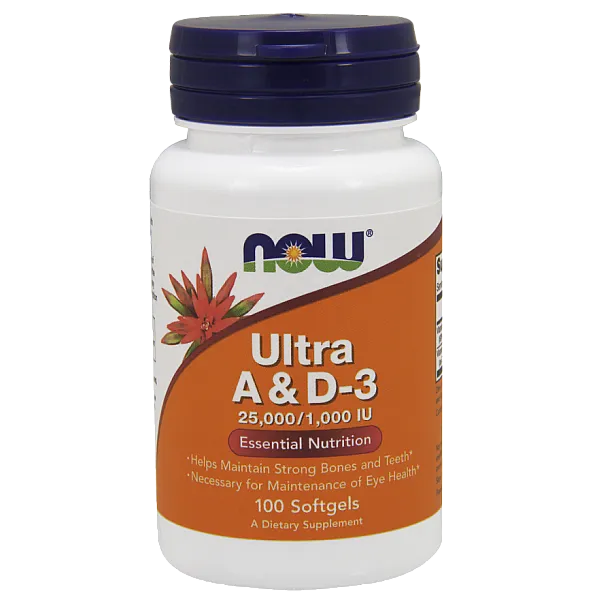 Ultra Vitamin A 25 000 IU & D3 1000 IU