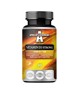 Vitamin D3 Strong 15 000 IU - 90 mini-tabs