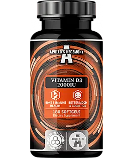 Vitamin D3 2000 IU (gelcaps)