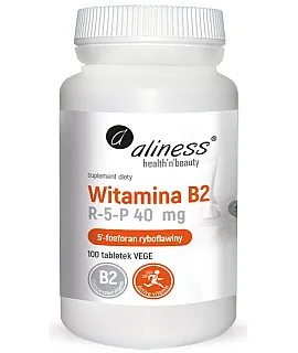 Witamina B2 R-5-P (Ryboflawina) 40mg