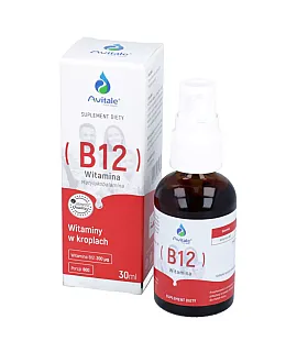 Krople AVITALE Witamina B12 200mcg Olive
