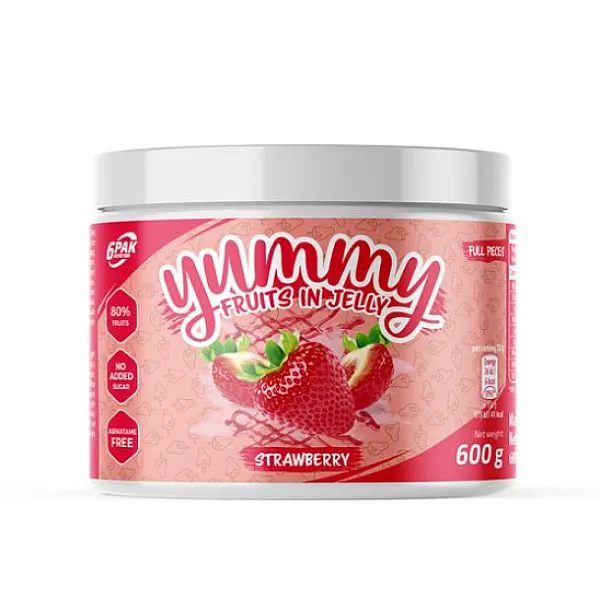 Yummy Fruits in Jelly Strawberry