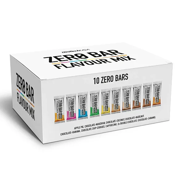 KIT ZERO BAR Flavour Mix 10x50g