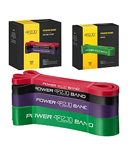 Zestaw 4 gum oporowych POWER BAND