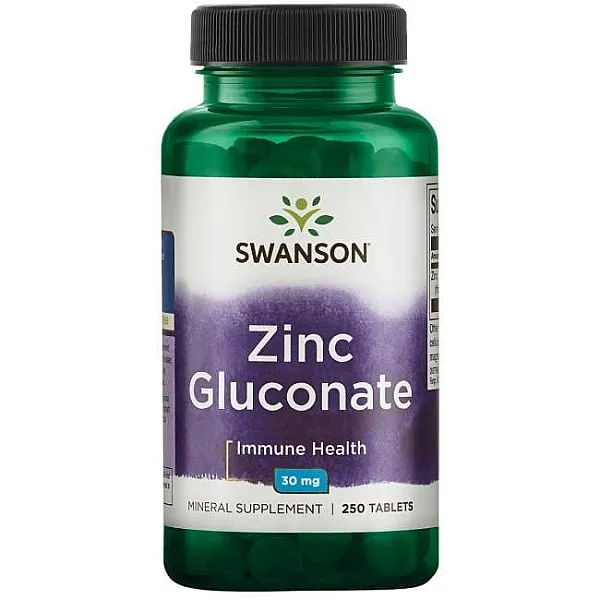 ZINC Cynk glukonian 30 mg (250 tabletek)