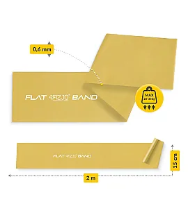 Taśma rehabilitacyjna FLAT BAND 25-35 kg