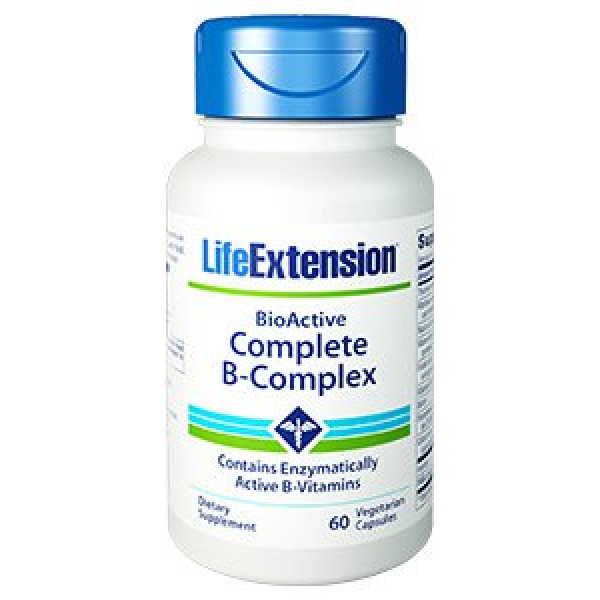 Life Extention Bioactive Complete B-Complex - Kompleks Witamin Z Grupy ...