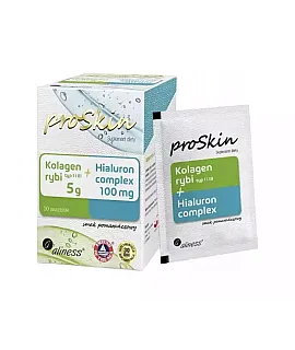 ProSkin Kolagen rybi 5g + Hialuron 100mg Complex x 30 sasz