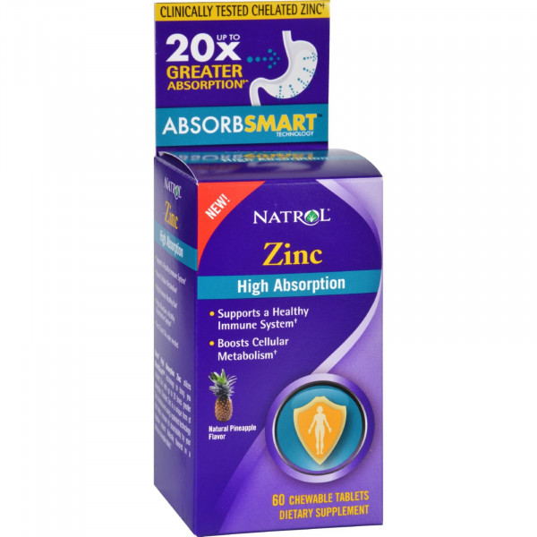 Natrol Zinc Zinc High Absorption Zinc Natrol Natrol sklep