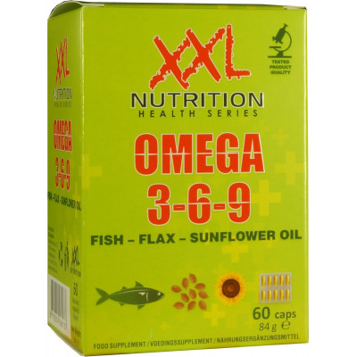 XXL Nutrition Omega - Omega XXl Nutrition - Omega 3 6 9 ...