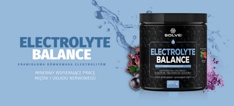 Solve Labs Electrolyte Balance: baner produktu