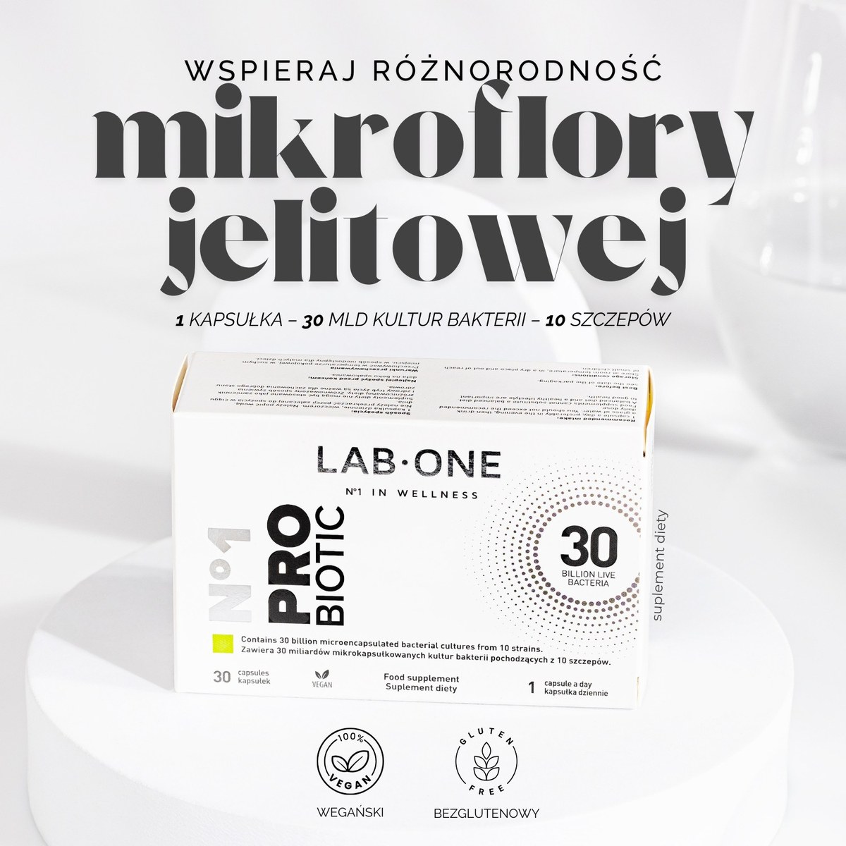 Lab-One Probiotic, infografika