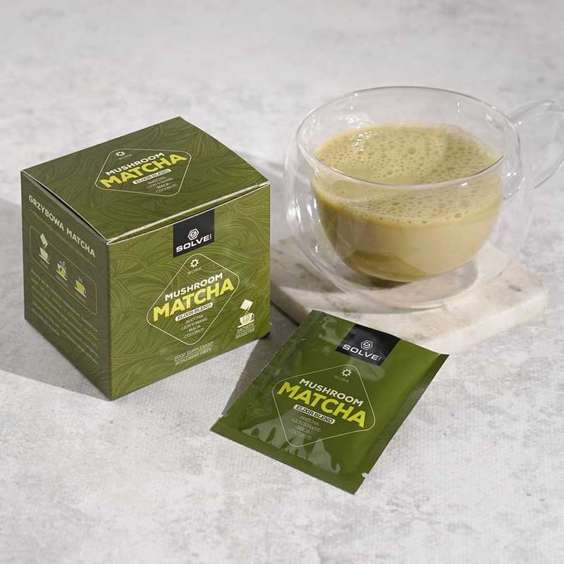 Solve Labs Mushroom Matcha Elixir, grafika producenta (3)