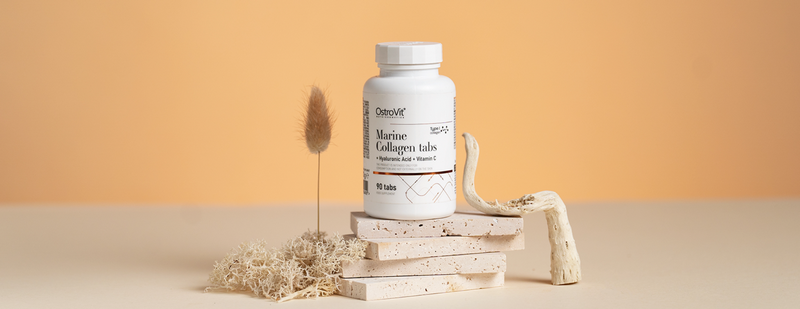OstroVit Marine Collagen tabs: butelka 90 tabletek