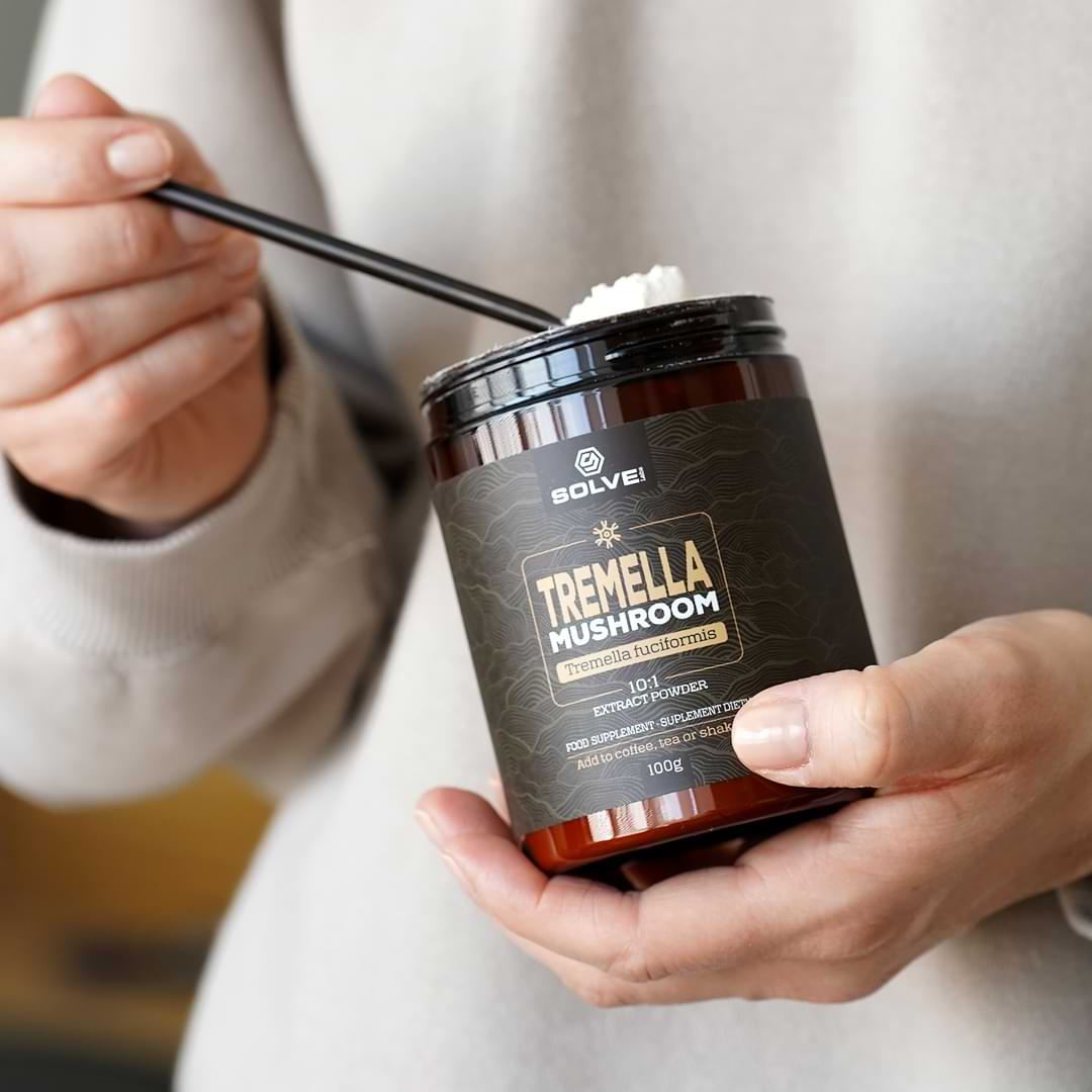 Solve Labs Tremella Fuciformis 10:1 Mushroom Powder: grafika produktu