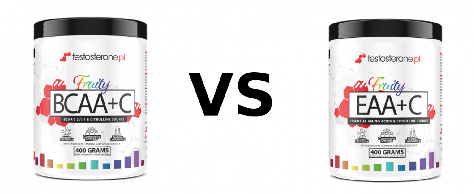 BCAA vs EAA co wybrać? Testosterone Wiedza
