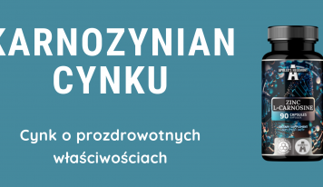 Karnozynian cynku – forma cynku o prozdrowotnych właściwościach (przewód pokarmowy)